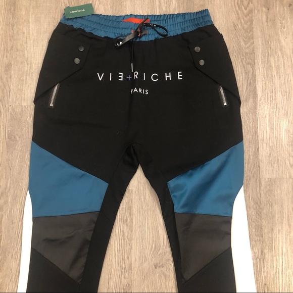 VIE RICHE PARIS Big Logo Joggers Size Medium NWT - Picture 3 of 11